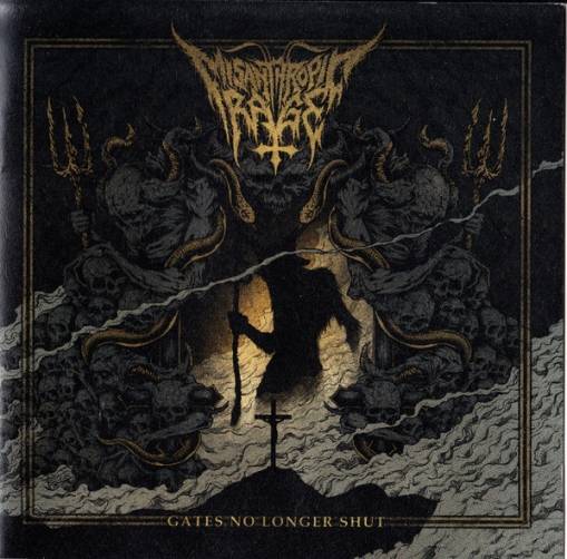 Okładka Misanthropic Rage - Gates No Longer Shut