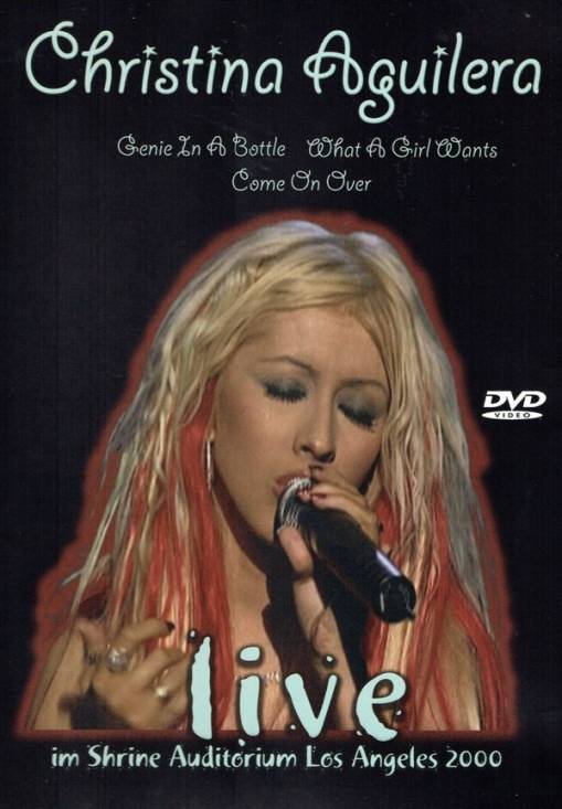 Okładka Christina Aguilera - Live Im Shrine Auditorium Los Angeles 2000 [EX]