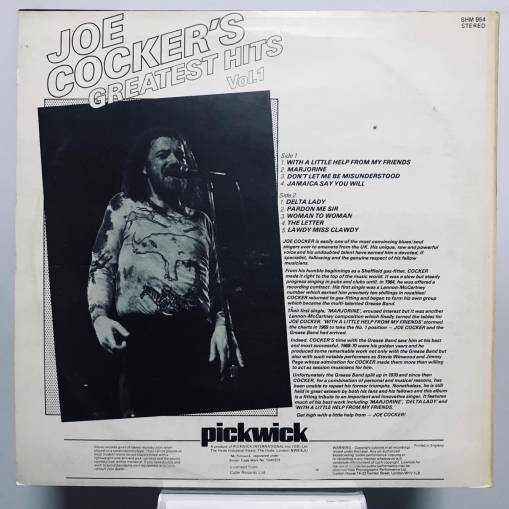 Joe Cocker's Greatest Hits Vol. 1 [EX]
