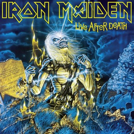 Okładka IRON MAIDEN - LIVE AFTER DEATH