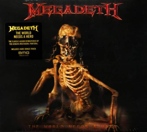 Okładka MEGADETH - THE WORLD NEEDS A HERO (2019 REMASTERED)