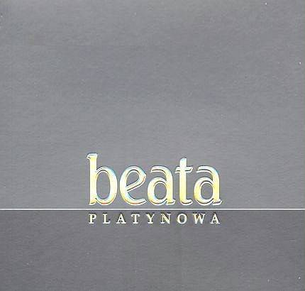 Okładka BEATA - PLATYNOWA (2CD+DVD)