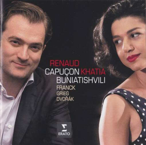 Okładka CAPUCON, RENAUD/KHATIA BUNIATISHVILI - FRANCK, DVORAK, GRIEG: SONATAS FOR VIOLIN AND PIANO