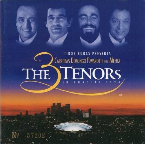Okładka CARRERAS/DOMINGO/PAVAROTTI - 3TENORS WITH MEHTA IN CONC.94