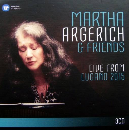 Okładka ARGERICH, MARTHA - LIVE FROM LUGANO FESTIVAL 2015