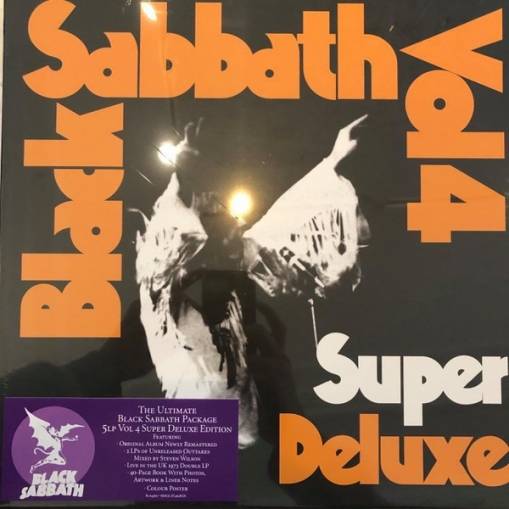 Okładka BLACK SABBATH - VOL. 4 (SUPER DELUXE 5LP BOX SET)