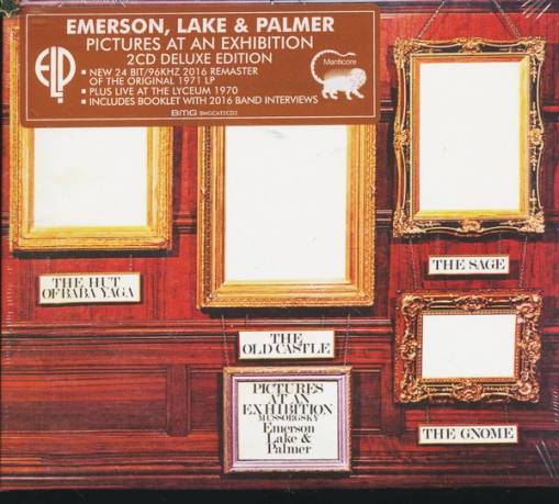 Okładka EMERSON, LAKE & PALMER - PICTURES AT AN EXHIBITION