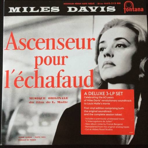 Okładka MILES DAVIS - ASCENSEUR POUR L'ECHAFAUD (3LP)