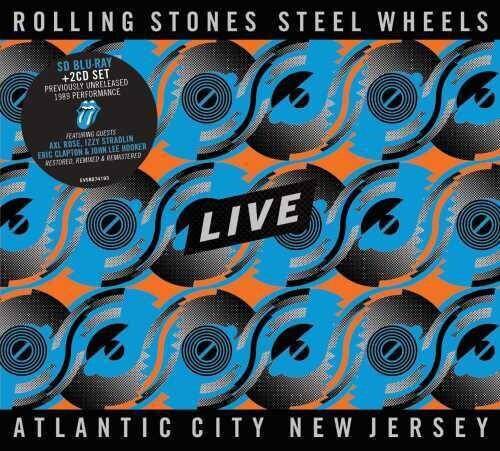 Okładka ROLLING STONES - STEEL WHEELS LIVE 2CD/BLU-RAY