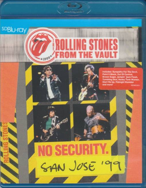 Okładka ROLLING STONES - FROM THE VAULT: NO SECURITY - SAN JOSE 1999