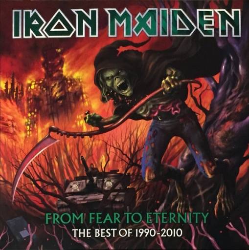 Okładka IRON MAIDEN - FROM FEAR TO ETERNITY: BEST OF 1990-2010