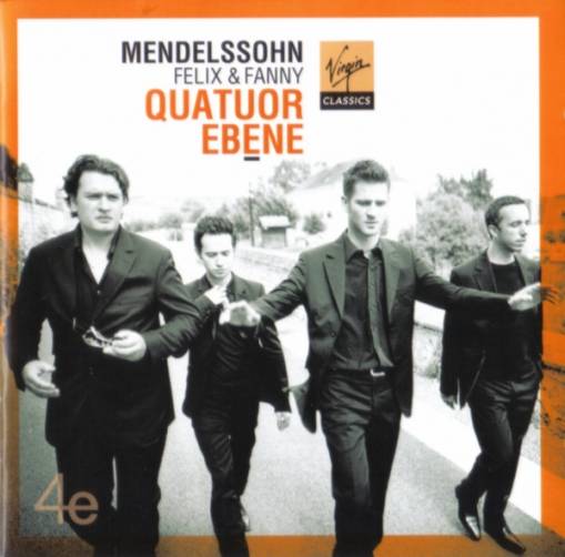 Okładka QUATUOR EBENE - STRING QUARTETS OP. 13 IN A MINOR, OP. 80 IN F MINOR AND QUARTET IN E FLAT MAJOR