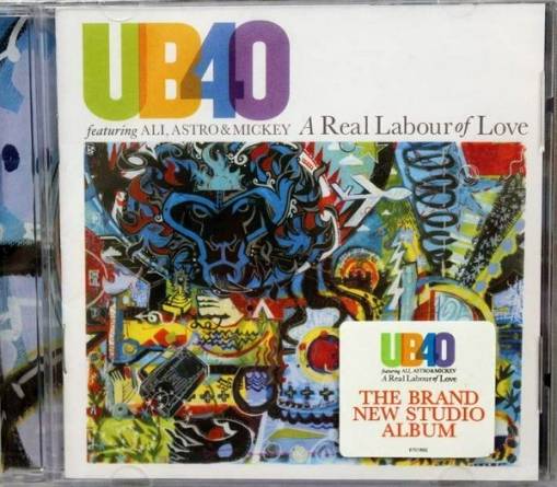 Okładka UB40 - A REAL LABOUR OF LOVE