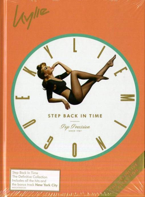 Okładka MINOGUE, KYLIE - STEP BACK IN TIME:THE DEFINITIVE COLLECTION (DELUXE)
