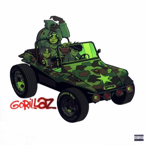Okładka GORILLAZ - GORILLAZ