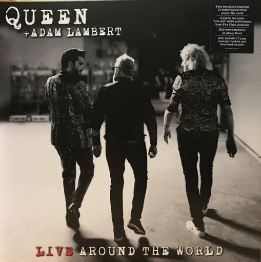 Okładka QUEEN, ADAM LAMBERT - LIVE AROUND THE WORLD 2LP