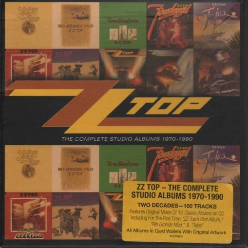 Okładka ZZ TOP - THE COMPLETE STUDIO ALBUMS 70-90
