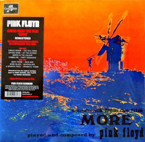 Okładka PINK FLOYD - MORE (OST) (2011 REMASTERED)