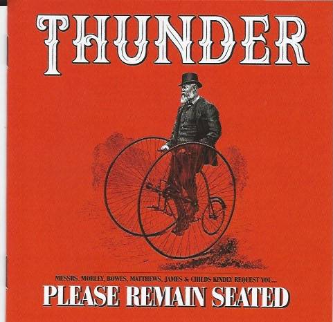 Okładka THUNDER - PLEASE REMAIN SEATED