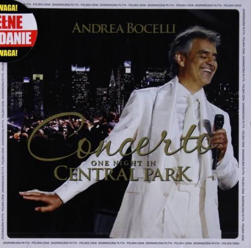 Okładka BOCELLI, ANDREA - CONCERTO: ONE NIGHT IN CENTRAL PARK (PL)