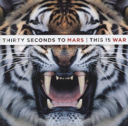 Okładka 30 SECONDS TO MARS - THIS IS WAR (WHITE BARCODE)