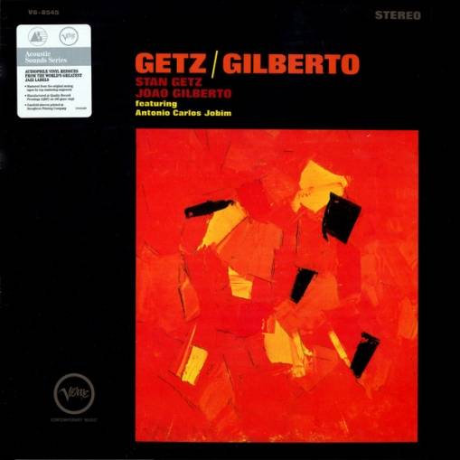 Okładka GETZ, STAN/GILBERTO JOAO - GETZ GILBERTO (ACOUSTIC SOUNDS) LP