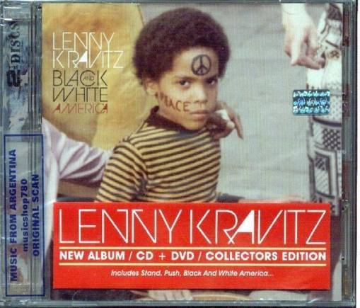 Okładka KRAVITZ, LENNY - BLACK AND WHITE AMERICA (CD + DVD)