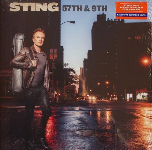 Okładka STING - 57TH & 9TH LP (BLUE VINYL) LTD.