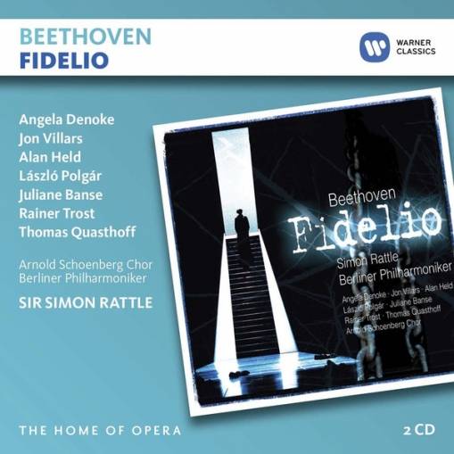 Okładka RATTLE/BERLINER PHILHARMONIKER/DENOKE/VILLAR/POLGAR - BEETHOVEN: FIDELIO