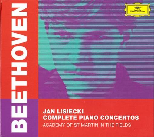 Okładka JAN LISIECKI - BEETHOVEN COMPLETE PIANO CONCERTOS