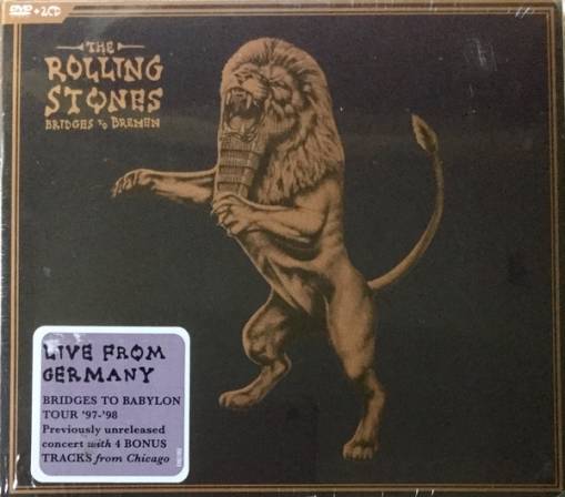 Okładka ROLLING STONES - BRIDGES TO BREMEN (LIVE AT WESERSTADION BREMEN 1998) (DVD+2CD)