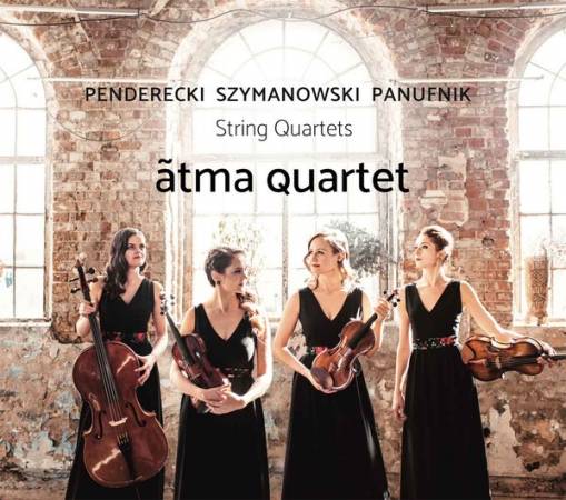 Okładka ATMA QUARTET - PENDERECKI, SZYMANOWSKI, PANUFNIK