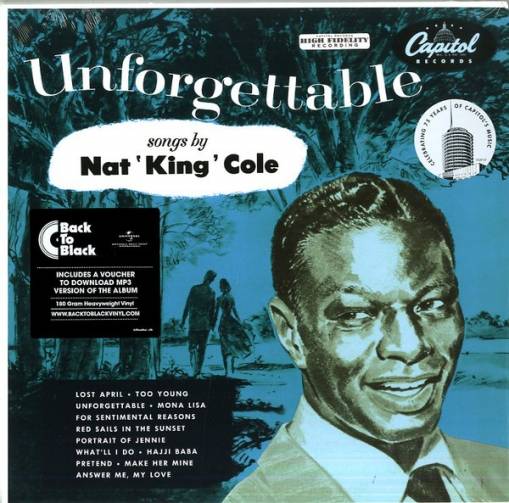 Okładka COLE, NAT KING - UNFORGETTABLE LP.