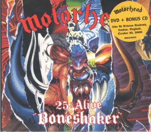 Okładka MOTORHEAD - 25 & ALIVE BONESHAKER