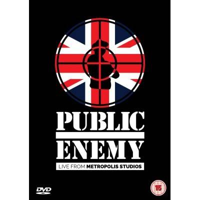 Okładka PUBLIC ENEMY - LIVE AT METROPOLIS STUDIOS