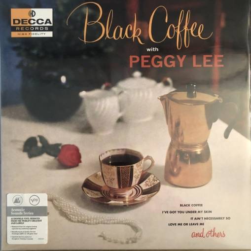 Okładka LEE, PEGGY - BLACK COFFE (ACOUSTIC SOUNDS) LP