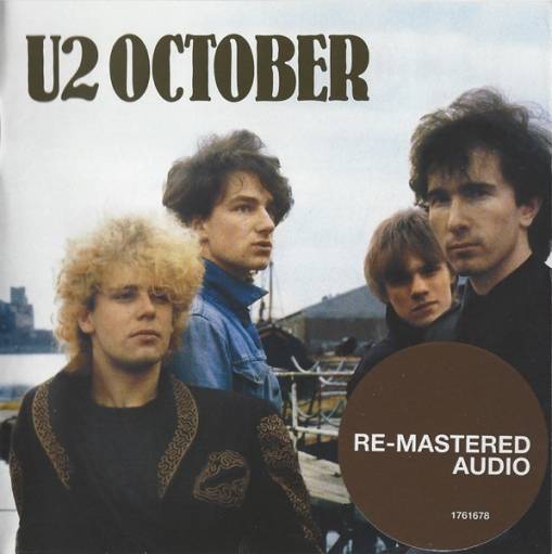 Okładka U2 - OCTOBER (REMASTERED)
