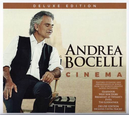 Okładka BOCELLI, ANDREA - CINEMA (DELUXE) LTD.