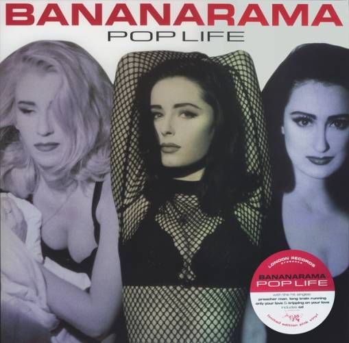 Okładka BANANARAMA - POP LIFE LP+CD LTD COLORED EDITION