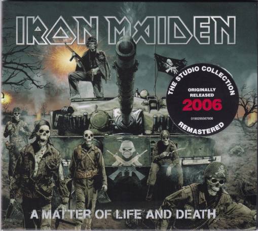 Okładka IRON MAIDEN - A MATTER OF LIFE AND DEATH