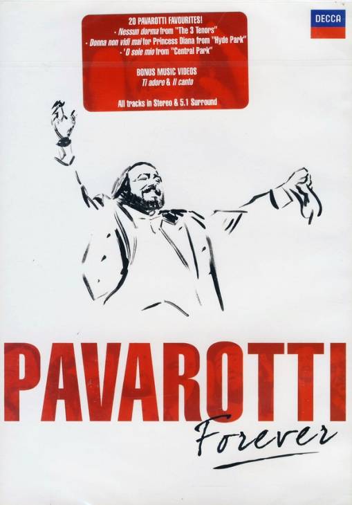 Okładka PAVAROTTI, LUCIANO - PAVAROTTI FOREVER