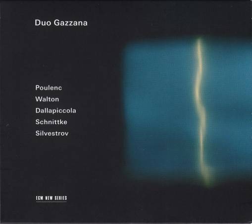 Okładka DUO GAZZANA - SCHNITTKE/POULENC/SILVESTROV/WALTON/DALLAPICCOLA