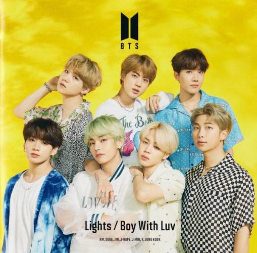 Okładka BTS - LIGHTS / BOY WITH LUV (EDITION C) (CD+ PHOTO BOOKLET)LTD.