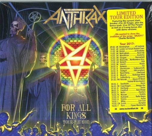Okładka Anthrax - For All Kings Tour Edition