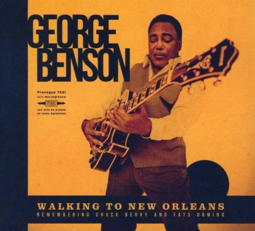 Okładka Benson, George - Walking To New Orleans - Remembering Chuck Berry and Fats Domino Black LP