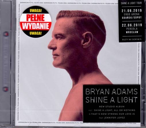 Okładka ADAMS, BRYAN - SHINE A LIGHT (PL)