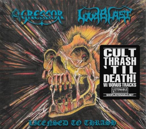 Okładka Agressor Loudblast - Licensed To Thrash