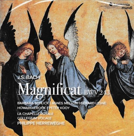 Okładka Bach - Magnificat Herreweghe
