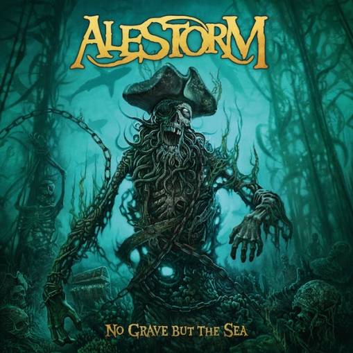 Okładka Alestorm - No Grave But The Sea LP