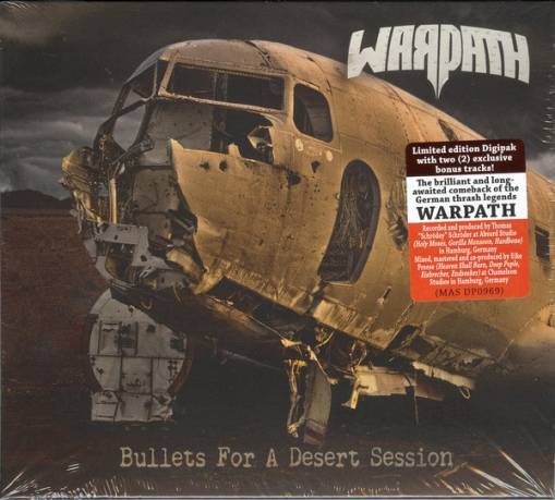 Okładka Warpath - Bullets For A Desert Session Limited Edition